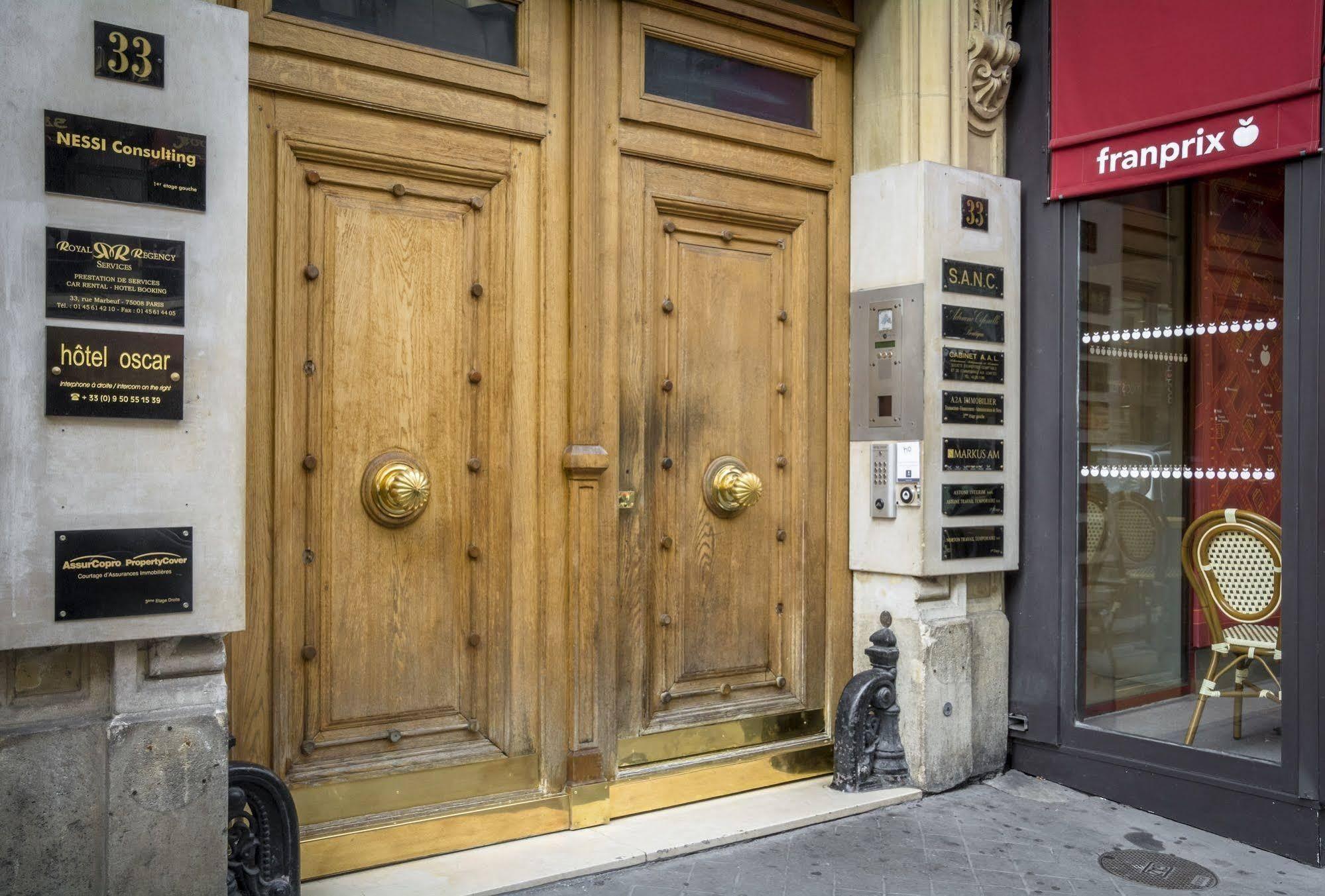 Hotel 33 Marbeuf Paris Exterior foto